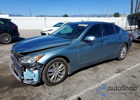 2016 Infiniti Q50 2.0T Premium из США, поврежденный, VIN JN1CV7AP5GM202423